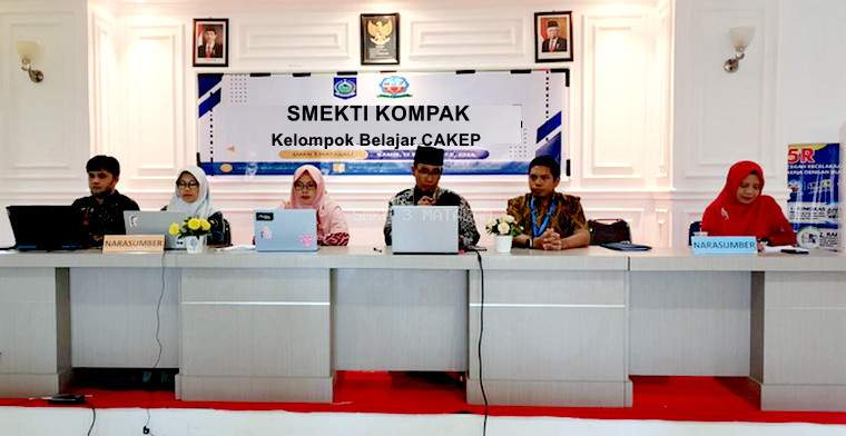 Kelompok Belajar Cakep SMK Negeri Mataram melaksanakan Berbagi Praktek Baik