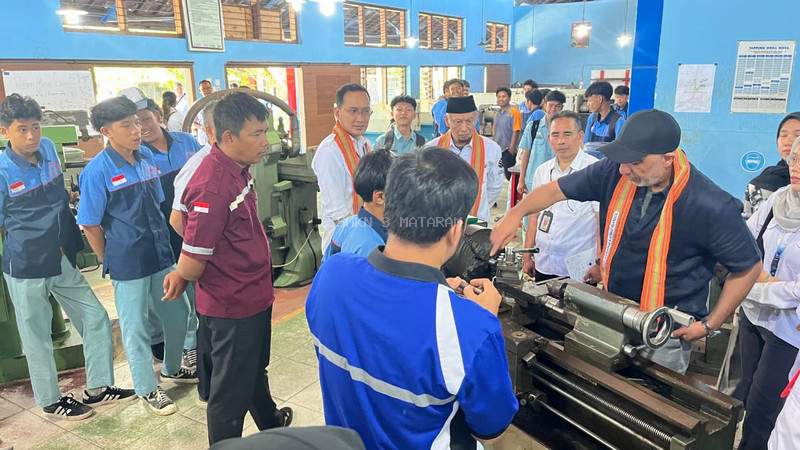 SMK Negeri 3 Mataram Disambangi CEO Tadbeer UEA, Jajaki Kerja Sama Magang Internasional