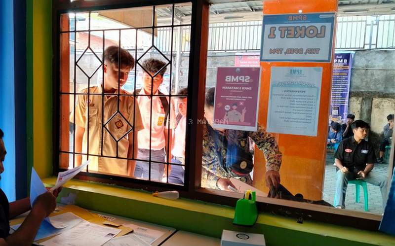 SPMB Jalur Domisili SMKN 3 Mataram Tahun 2025 Diikuti 278 Pendaftar