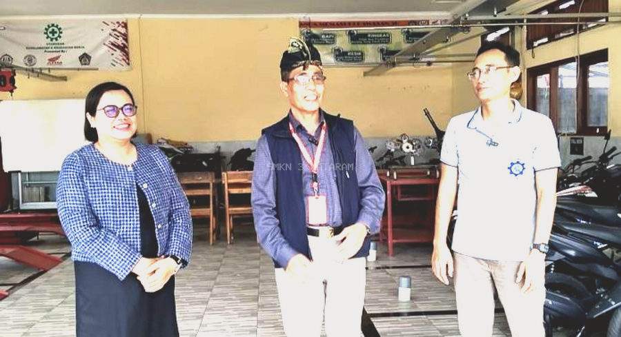 SMKN 3 Mataram Bangun Kolaborasi Pengembangan TEFA Dengan SMKN 3 Singaraja