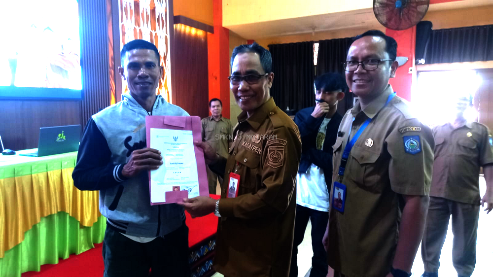 SMKN 3 Mataram Bagikan Ijazah Elektronik untuk 626 Lulusan, Terapkan Prinsip Validitas, Akurasi, dan Legalitas