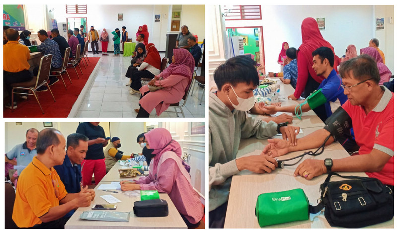 Skrining Penyakit Tidak Menular Bagi Guru dan Pegawai