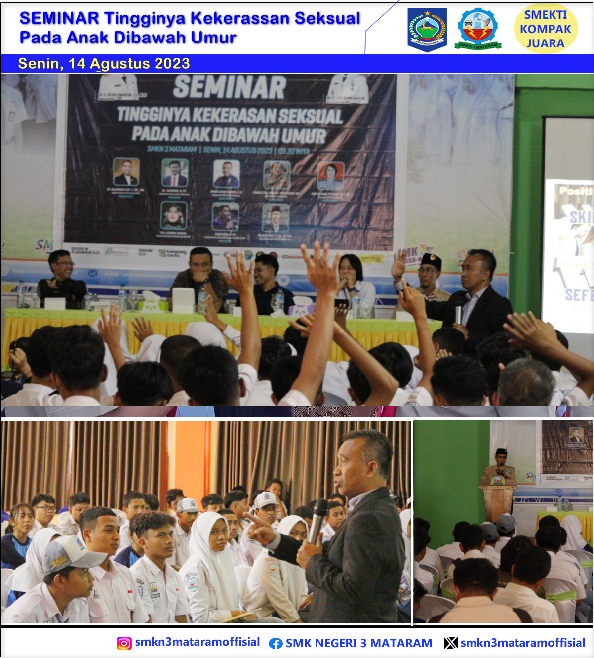 SEMINAR Tingginya Kekerassan Seksual Pada Anak Dibawah Umur