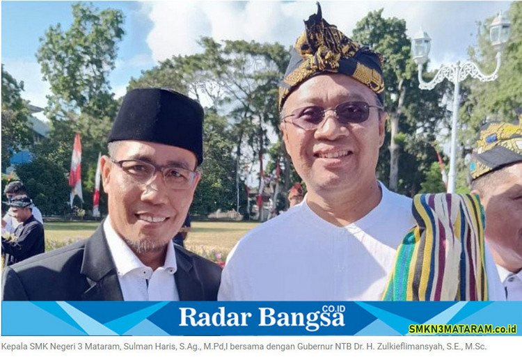 Lima Tahun Zul – Rohmi, SMK Negeri 3 Mataram Rasakan Dampak Positif yang Luar Biasa