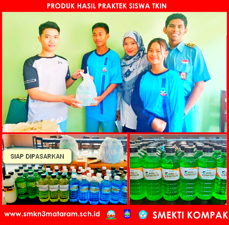 Produk Hasil Kerja dan Inovasi TKIN SMKN 3 Mataram