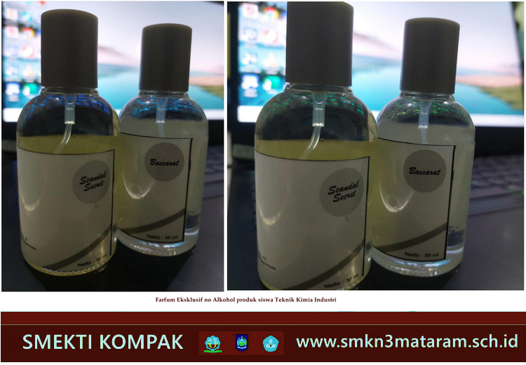 Kreatifitas Teknik Kimia Industri SMKN 3 Mataram