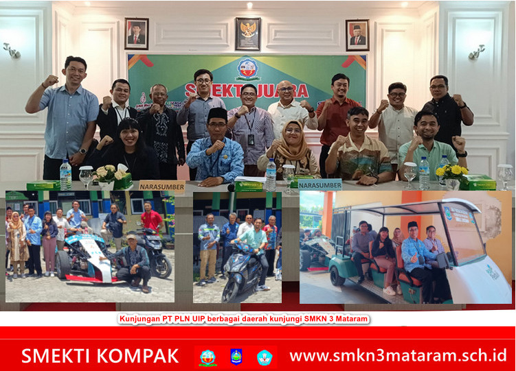 PT PLN UIP Berbagai Daerah Kunjungi Pembangunan Bengkel Konversi SMKN 3 Mataram