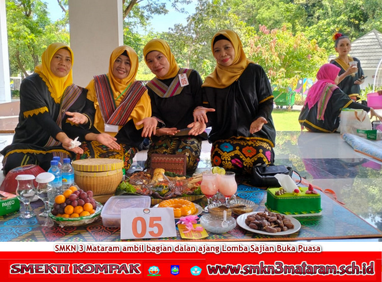 SMKN 3 Mataram Ambil Bagian Dalam Lomba Sajian Buka Puasa
